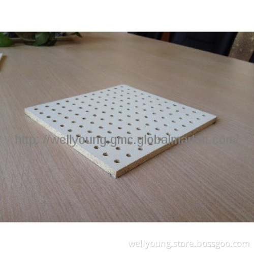 High quality Acoustic perforated mgo board 100% no asbestos